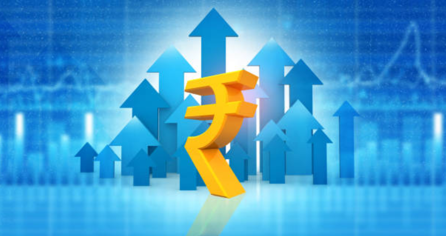 இந்தியப் பொருளாதாரம் மற்றும் ரூபாய் குறியீடு; 2027-இல் 4.52 டிரில்லியன் டாலர் ஜிடிபி-யை இந்தியா எட்டும் என்ற ஐஎம்எஃப் அறிக்கை பின்னணி.