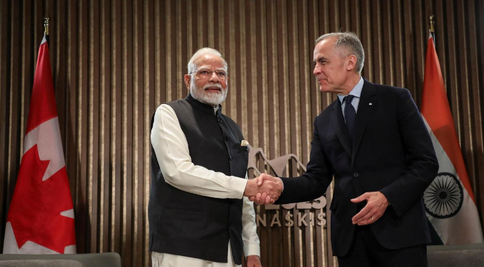 Mark Carney Canadian Prime Minister Narendra Modi